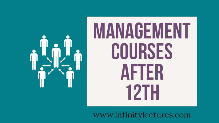 Management Courses after 12th in India 2020